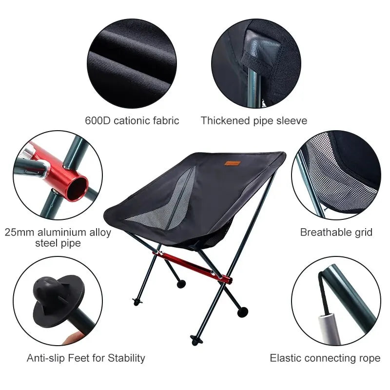 BraveMate Camping Folding Chair